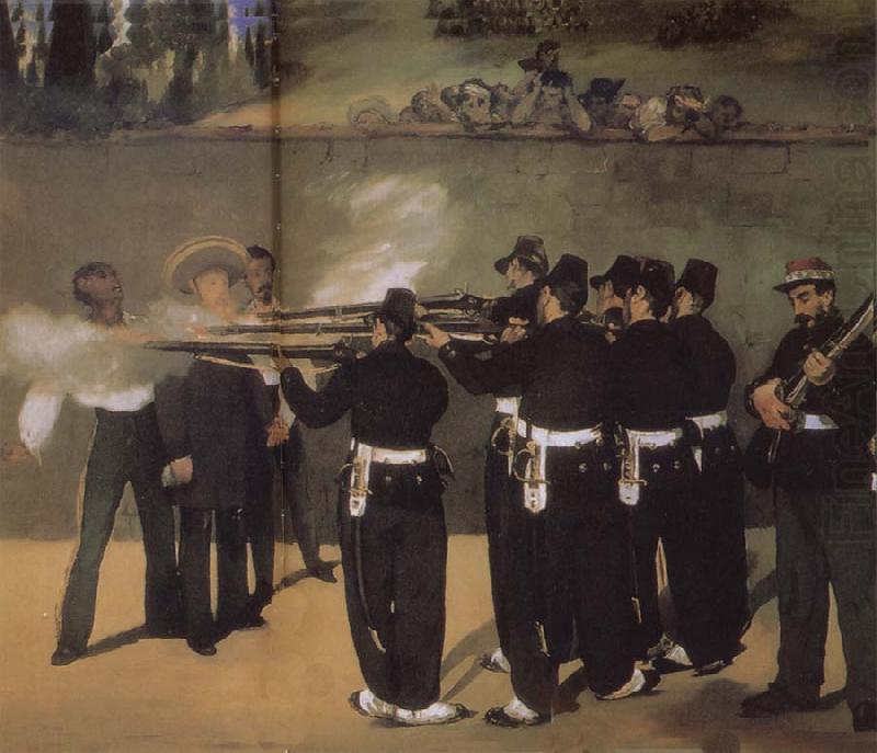 Edouard Manet,Execution of Maximillian, Francisco Goya